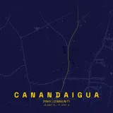 Map of Canandaigua