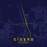Map of Cicero