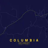 Map of Columbia