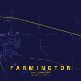 Map of Farmington