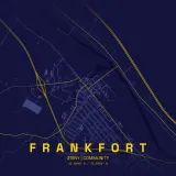 Map of Frankfort