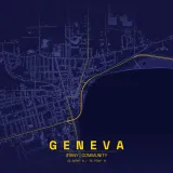 Map of Geneva