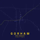 Map of Gorham