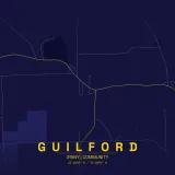 Map of Guilford