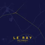 Map of Le Ray