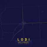 Map of Lodi