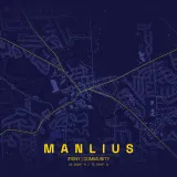Map of Manlius