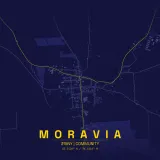 Map of Moravia