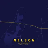 Map of Nelson