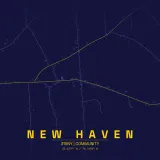 Map of New Haven