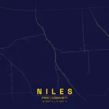 Map of Niles