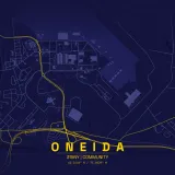 Map of Oneida