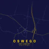 Map of Oswego