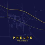 Map of Phelps