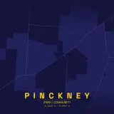 Map of Pinckney