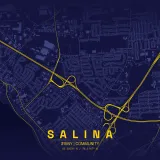 Map of Salina