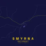 Map of Smyrna