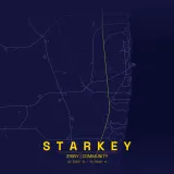 Map of Starkey