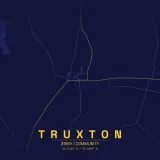 Map of Truxton