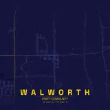 Map of Walworth