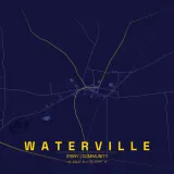 Map of Waterville