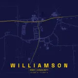 Map of Williamson
