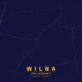 Map of Wilna