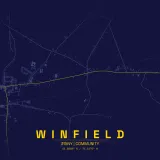 Map of Winfield
