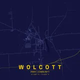 Map of Wolcott